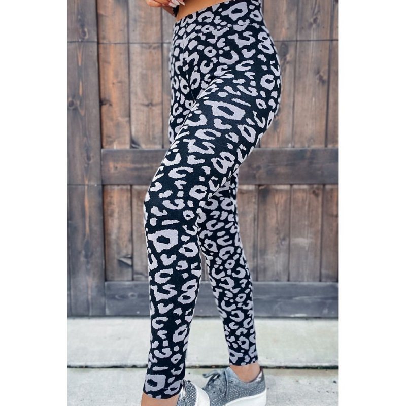 Leopard Yoga Bra and Leggings Sports Wear