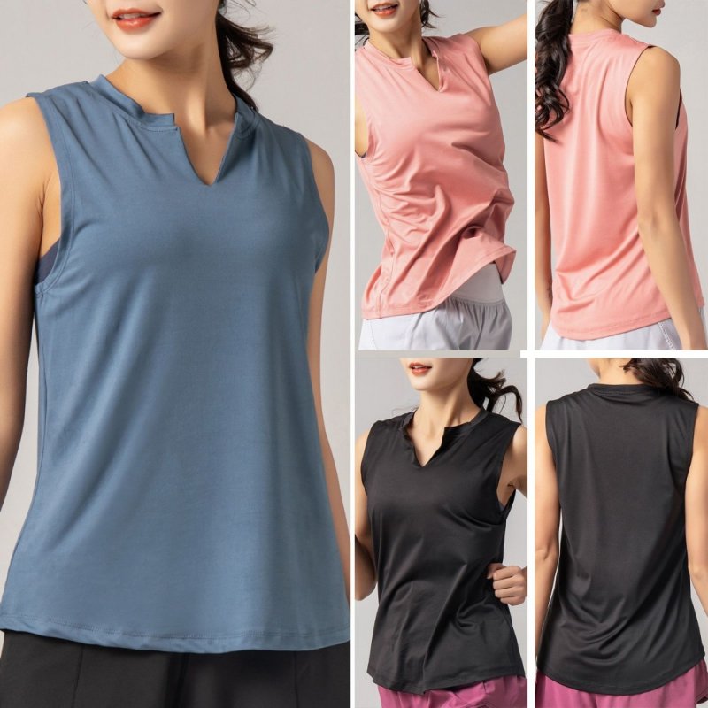 Women Quick Drying Sport Top Sleeveless Vest Yoga Running Workout Jogger Tank Tops